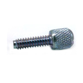 carbon steel zinc plated Turning Parts Knurled head Screw